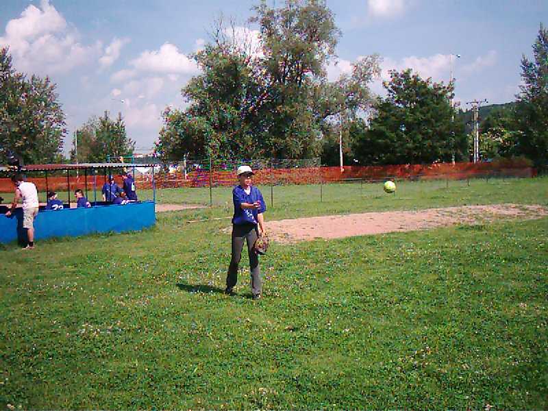 Moravsk softballov liga en, sobota 31.5.2003, Brno. Zpasy s Chimney Brno.