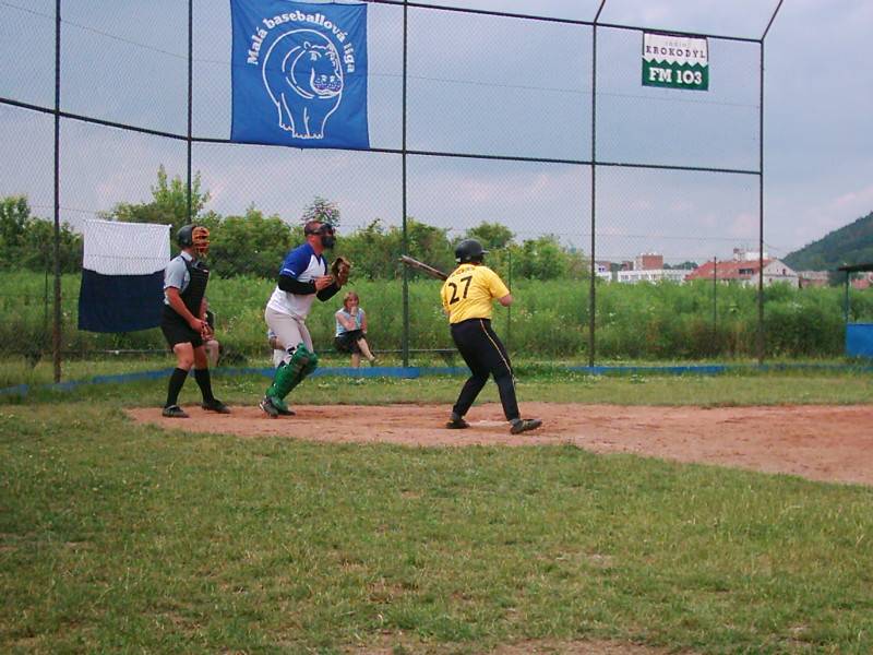 1. Moravsk softballov liga mu, nedle 15.6.2003, Brno. Zpasy s SK Slvie OU Ostrava a TDH Snails Kunovice 