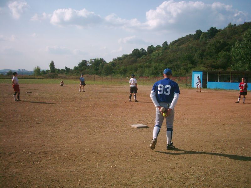 Softballov soustedn v Brn na Hdech v roce 2008.