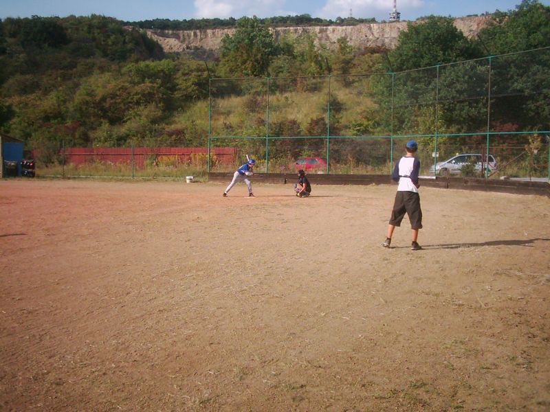 Softballov soustedn v Brn na Hdech v roce 2008.