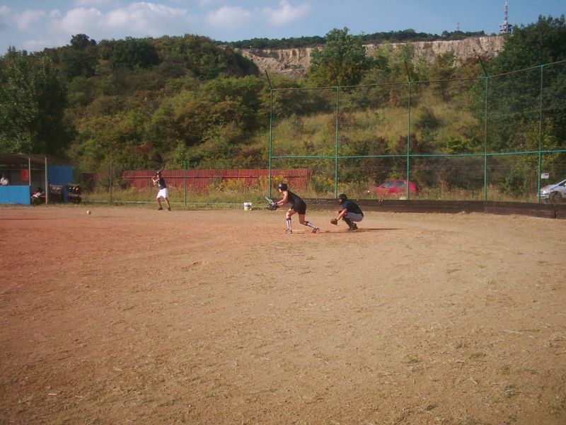 Softballov soustedn v Brn na Hdech v roce 2008.