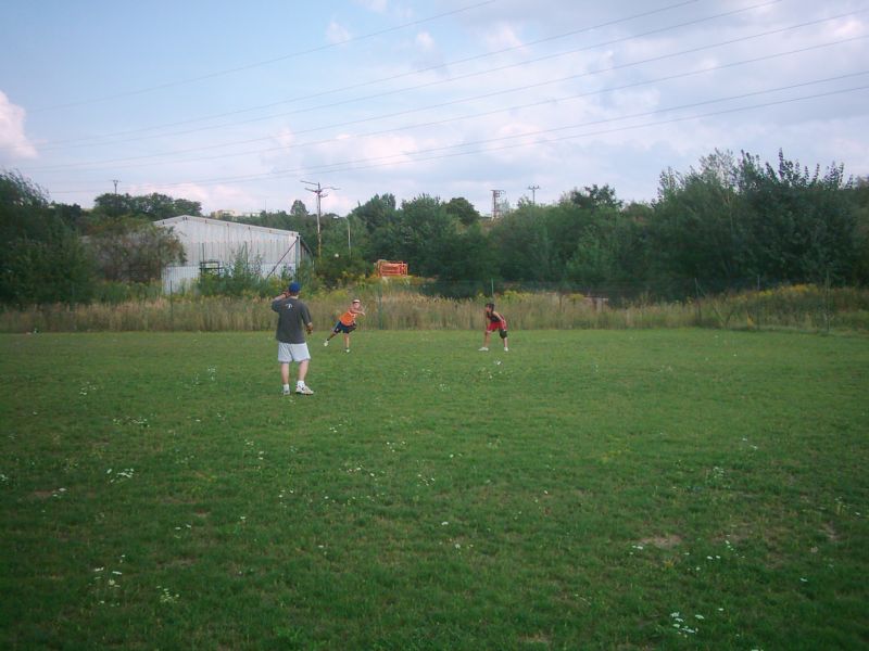 Softballov soustedn v Brn na Hdech v roce 2008.