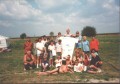 Softballové soustředění spojené s dětským táborem v Koněšíně v roce 1996.