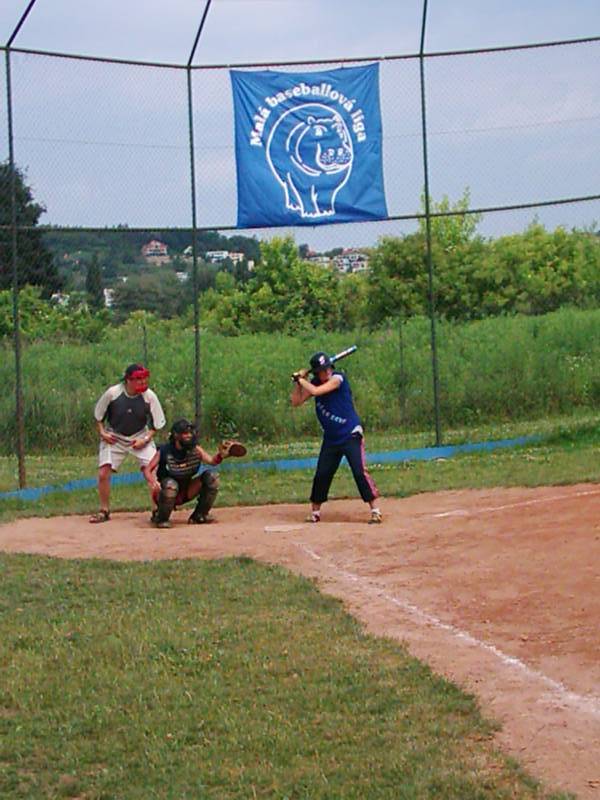 Moravsk softballov liga en, sobota 14.6.2003, Brno. Zpasy s Chimney Brno a SK Templ Hodonn.