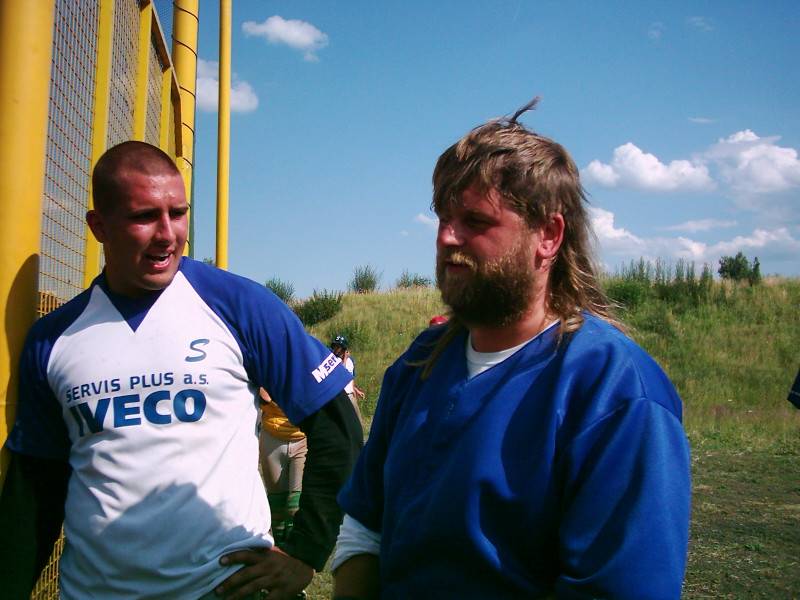 1. Moravsk softballov liga mu, 1. Moravsk softballov liga mu, sobota 28.6.2003, Opava. Zpasy s Taypan Luhaovice a TJ HIT Opava.