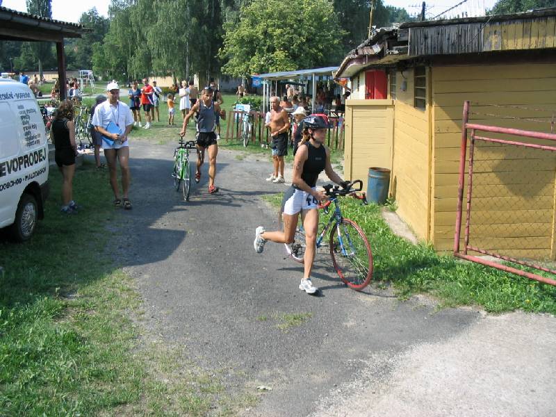 Amatérský triatlon 2003, sobota 2.8.2003, Konopáč