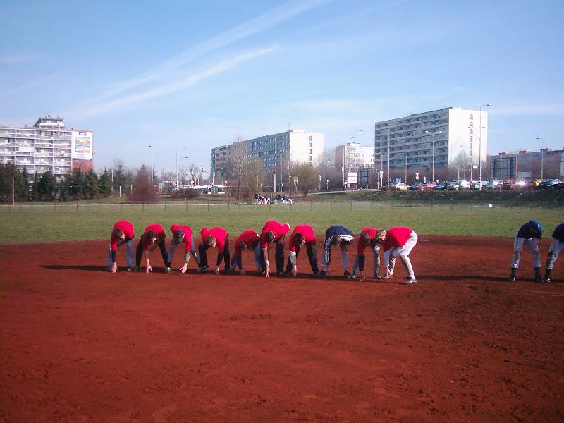 Softballov turnaj junior podan SK Meteor Praha, 2.4. - 3.4.2005, Praha-Meteor.