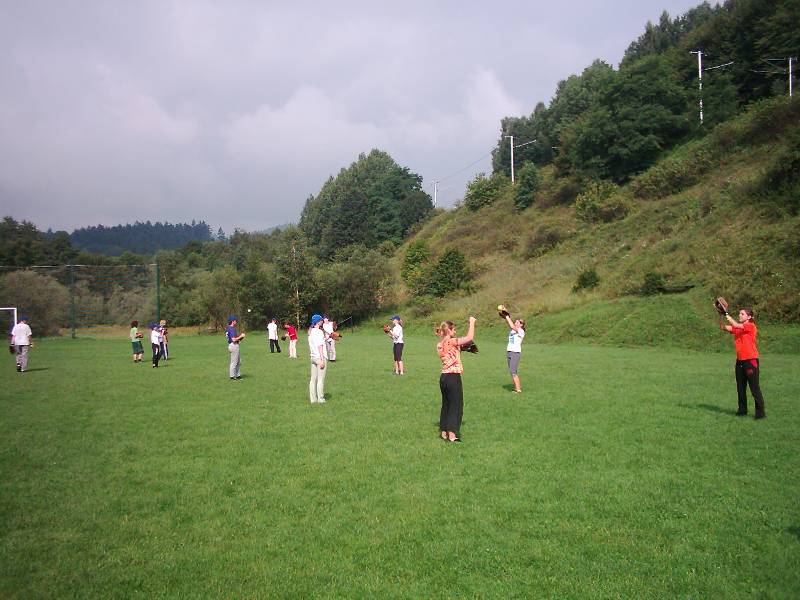 Softballov soustedn v Lun u Vsetna v roce 2005.