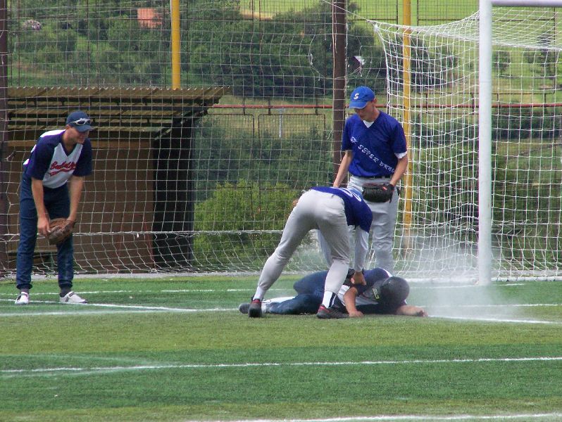 MSL mu, 24.6.2007, Luhaovice. Zpasy proti Bulldogs Lednice a Taypan Luhaovice.